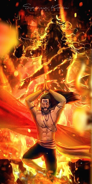 Ravana ideas in 2020. lord shiva painting, shiva , shiva lord, Raavanan HD phone wallpaper