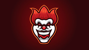 Evil Jester Minimalist, clown, joker, minimalism, minimalist, artist, artwork, digital-art, behance HD wallpaper