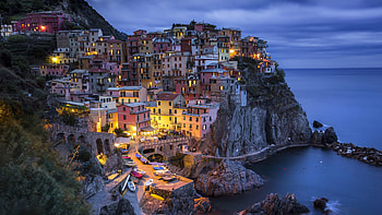 Cinque Terre, La Spezia, Liguria, Coastal towns HD wallpaper