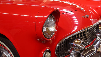 Cars, Car, Retro, Headlight HD wallpaper