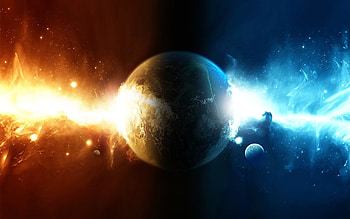 Explosions In Space 484415 HD wallpaper