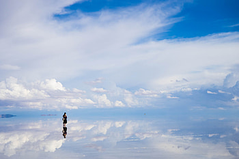 Salt flat, Salar De Uyuni, Bolivia, High-quality HD wallpaper