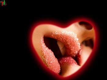 kiss, great, black, fun, best, , cool, romantic HD wallpaper