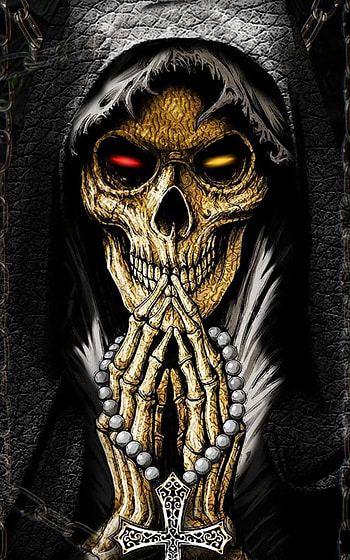 Skull, eye, head HD phone wallpaper