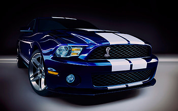 Ford Mustang Shelby, ford, blue cars, cars, mustang, shelby, vehicles HD wallpaper