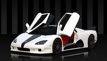 AWESOME CAR, cool, white, black, doors HD wallpaper