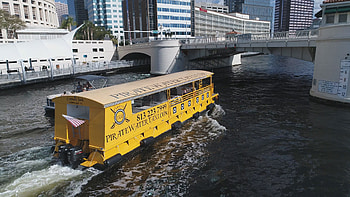 Water taxis, Tampa, Water ferry, Pirate Water Taxi HD wallpaper