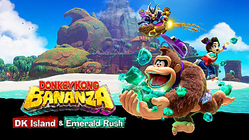 Donkey Kong Bananza — Emerald Rush on DK Island, Donkey Kong Bananza HD wallpaper