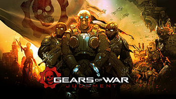 Gears of War: Judgment, Intense battle sequences, Futuristic warfare, Epic storytelling HD wallpaper