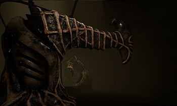 Scorn game, Kickstarter campaign, First-person horror, Unreal Engine 4 HD wallpaper