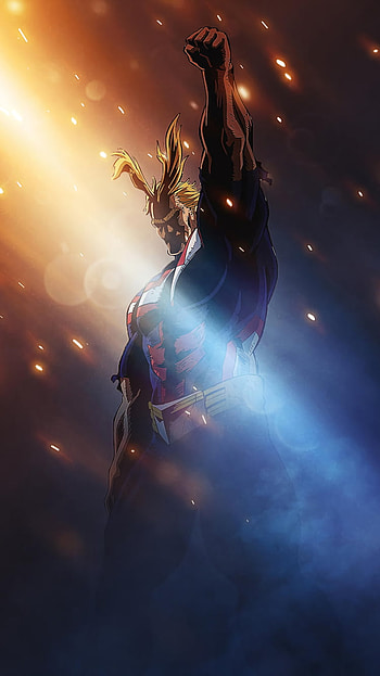 All Might, All Might, Anime, My Hero Academia HD phone wallpaper