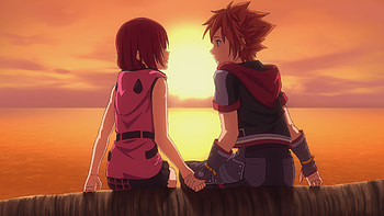 Kairi, Kingdom Hearts , Anime style, Charming character HD wallpaper
