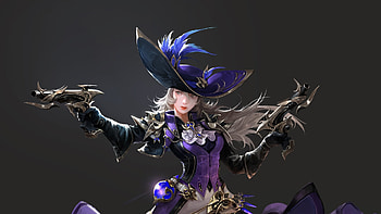 Musketeer girl, hat, sunong, blue, fantasy, art, gurl, musketeer HD wallpaper
