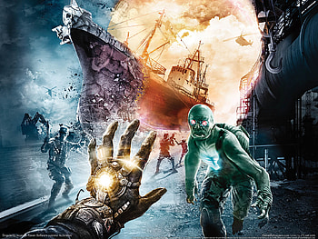 Singularity, adventure, ship, video game, devil, , destroy, hand HD wallpaper