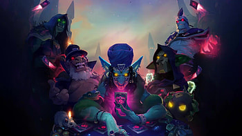 Rise of Shadows live , Dynamic card animations, Immersive gaming experience, Hearthstone visuals HD wallpaper