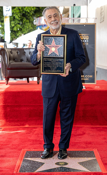 Francis Ford Coppola, Hollywood Walk of Fame Star, 50th Anniversary, The Godfather HD phone wallpaper