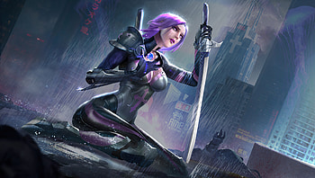 Cyberpunk Era Girl , warrior, scifi, sword, cyberpunk, artist, artwork, digital-art HD wallpaper