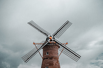Miscellanea, Miscellaneous, Structure, Wings, Mill HD wallpaper