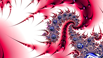 Trippy Psychedelic Fractal, trippy, psychedelic, aesthetic, Abstract, fractal HD wallpaper