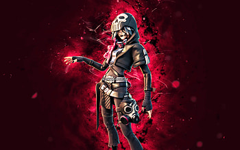 Hoodie Grimoire, , purple neon lights, Fortnite Battle Royale, Fortnite characters, Hoodie Grimoire Skin, Fortnite, Hoodie Grimoire Fortnite HD wallpaper