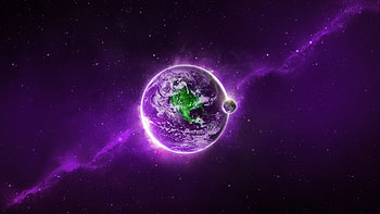 Purple Space Planet. How to set on your ? Click the link from above and set the on the from your OS. HD wallpaper