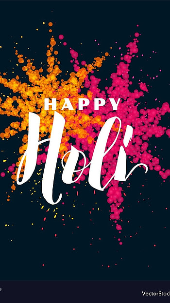 Happy Holi, Colorful, Background HD phone wallpaper