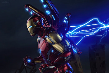 Iron Man Mk85, iron-man, superheroes HD wallpaper