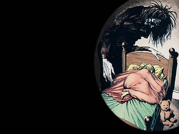 Sandman, comic, fantasy, dark HD wallpaper