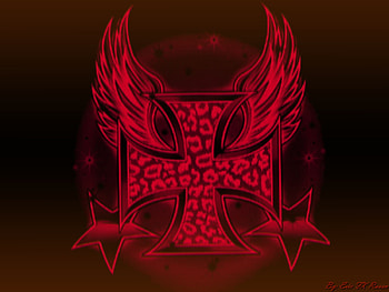 Rock Tattoo 2, tattoo, brown, rock, red HD wallpaper