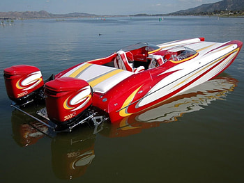 Power Boat, boat, adventure, ride, thrill HD wallpaper