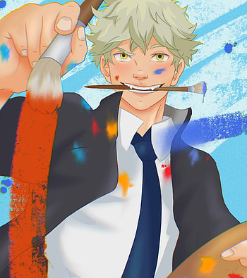 Blue Period Anime, Creative journey, Passion for painting, Student life HD phone wallpaper