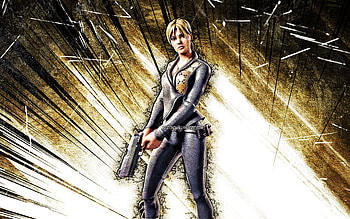Sofia, grunge art, Fortnite Battle Royale, Fortnite characters, Sofia Skin, brown abstract rays, Fortnite, Sofia Fortnite HD wallpaper
