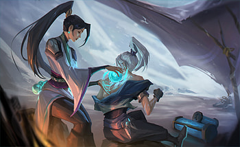 Sage＆Jett fanart, Valorant HD wallpaper