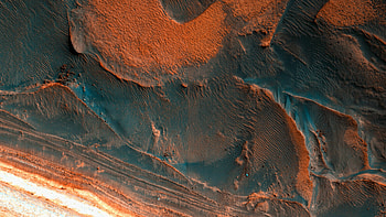 Landscape, Mars HD wallpaper