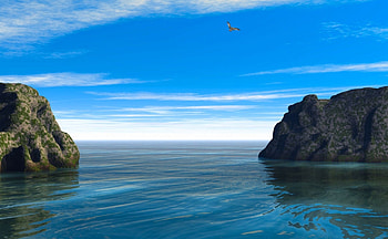 Beautiful Scenery, blue, sea, sky, nature HD wallpaper