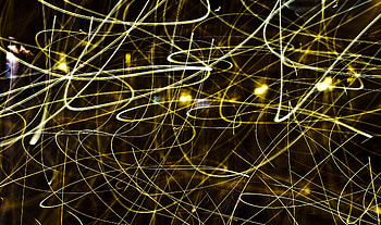 Abstract, Long Exposure, zelight, Glow, Chaos HD wallpaper