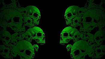 Abstract, Background, Paint, Color, Skull, Skulls HD wallpaper