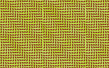 Abstract, Leaves, Movement, Imagination, Optical Illusion HD wallpaper
