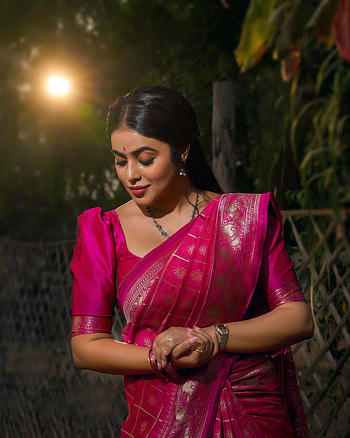 Poorna kasim, sari, fashion design, teachers HD phone wallpaper