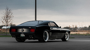1969 Ringbrothers Ford Mustang Mach 1 Kingpin, Coupe, Restomod, Supercharged, V8, car HD wallpaper