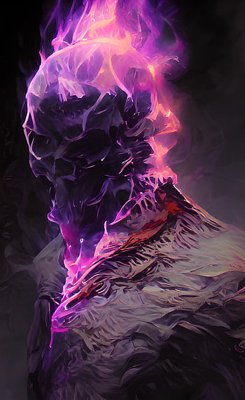 Ghost Raider, blue, hero HD phone wallpaper
