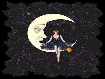 Sitting Pretty Halloween Witch, halloween, sitting, pretty, witch HD wallpaper