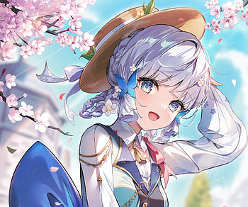 Kamisato Ayaka, Kamisato Ayaka (Genshin Impact), video game, Genshin Impact HD wallpaper