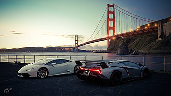 GT Sport Game, Lamborghini Veneno HD wallpaper