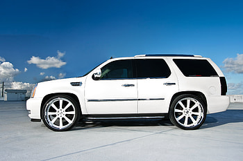 Cadillac, Cars, Roof, Parking, Profile, Disks, Drives, Wheels, Escalade HD wallpaper