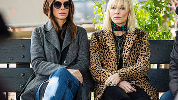 Oceans 8, Sandra Bullock, Cate Blanchett, Movies HD wallpaper