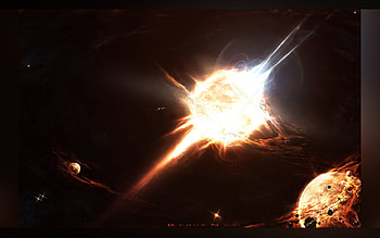 reborn, night, galaxies, universe, space, dark HD wallpaper