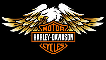 American Eagle, Harley-Davidson Logo HD wallpaper