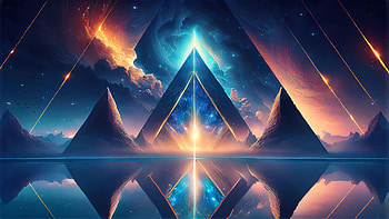 Gateway of Destiny, landscape, artistic, Abstract, fantasy, space, fantasy landscape, space fantasy HD wallpaper
