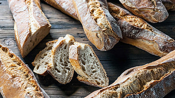 Rohlfs baguette, Local bakery, Artisanal bread, Hamburg's finest HD wallpaper